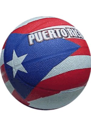  Puerto Rico Puerto Rican Flag Basketball , Bola de Baloncesto con la bandera de Puerto Rico