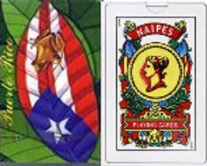 Puerto Rico Flag and Coqui Playing Cards Puerto Rico