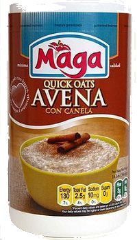 Maga Avena con Canela 12onz<br>Quick Oats with Cinnamon