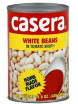Casera White Beans, Habichuelas Blancas Casera Puerto Rico
