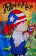 Toalla Nene y Bandera, Towel with the Kid and the Flag of Puerto Rico Puerto Rico