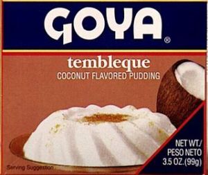 Tembleque Goya, Desserts and Recipes from Puerto Rico at elColmadito.com Puerto Rico