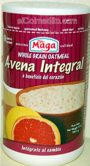  Puerto Rico Maga Avena Integral 12onz<br>Whole Grain Oatmeal , Cereales de Puerto Rico, Puertorican Food, Puerto Rican Food