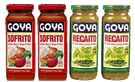 Goya Sofrito, Recaito y Achiotina, Productos Goya, Sofrito