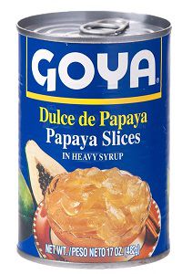 Mermeladas de Puerto Rico, Goya Papaya Slices, Dulce de Papaya Goya