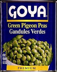 Green Pigeon Peas from Goya Foods. , Gandules Verdes Goya at elColmadito.com Puerto Rico