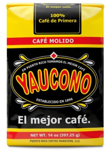 Puerto Rican Coffee, Cafe Yaucono , Crema y Rico